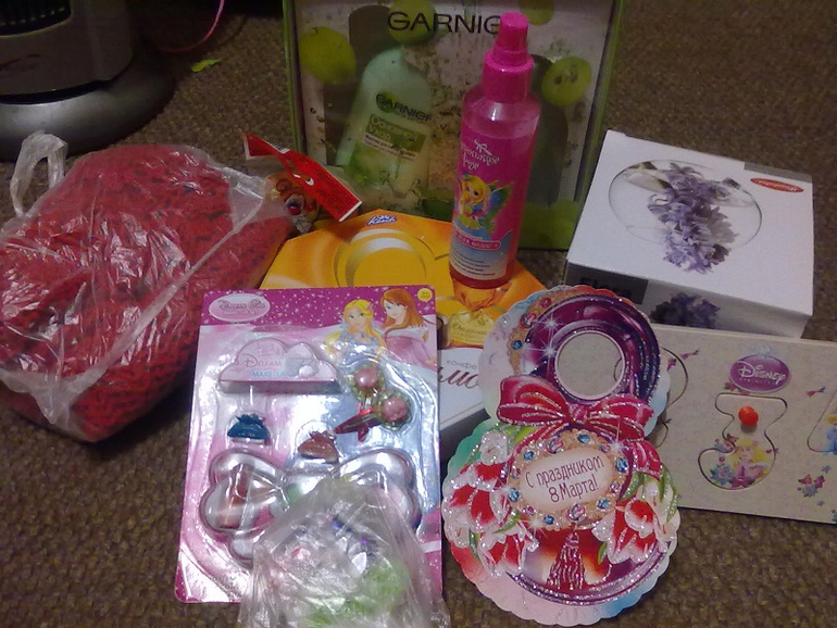 Мои подарки к 8 марта 2014 года