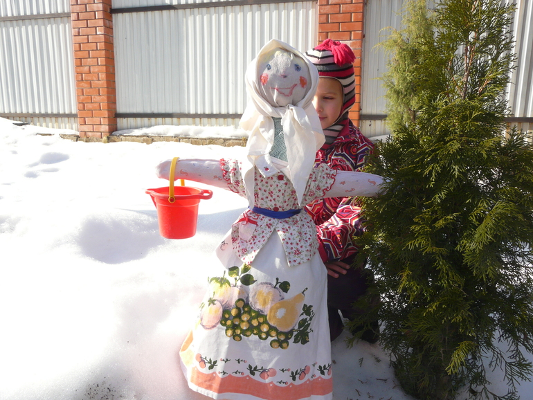 Масленица пришел:) Вот такая красотка получилась!