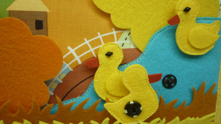 Развивающая книжечка для Ники!