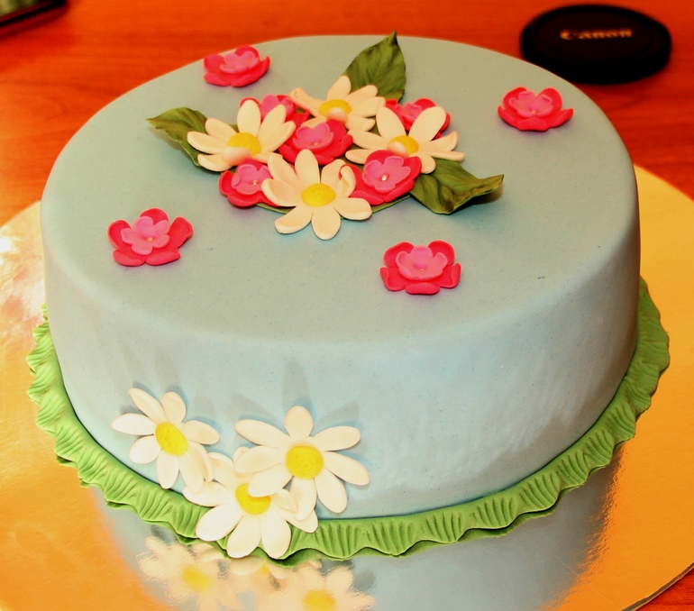 Просто с цветочками...