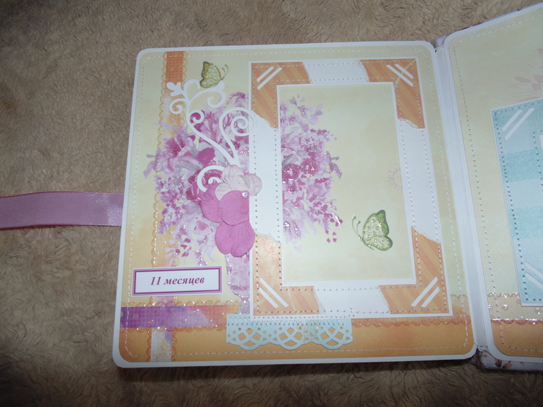 Альбом на первый годик для Варвары