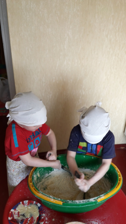 МК от Миши и Ефимки)))))Пасхальные куличи