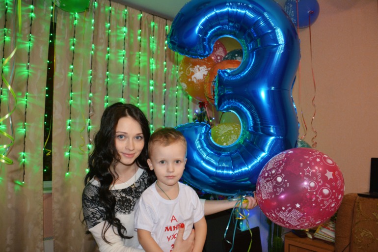 Нашему мальчику 3 годика!!!!