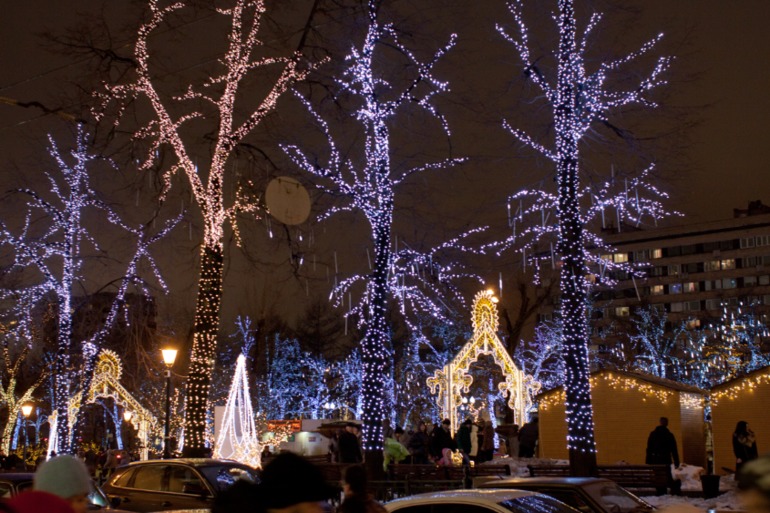 Новогодняя Москва