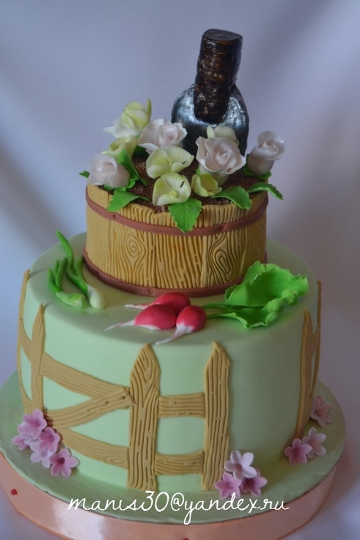 торт для огородницы