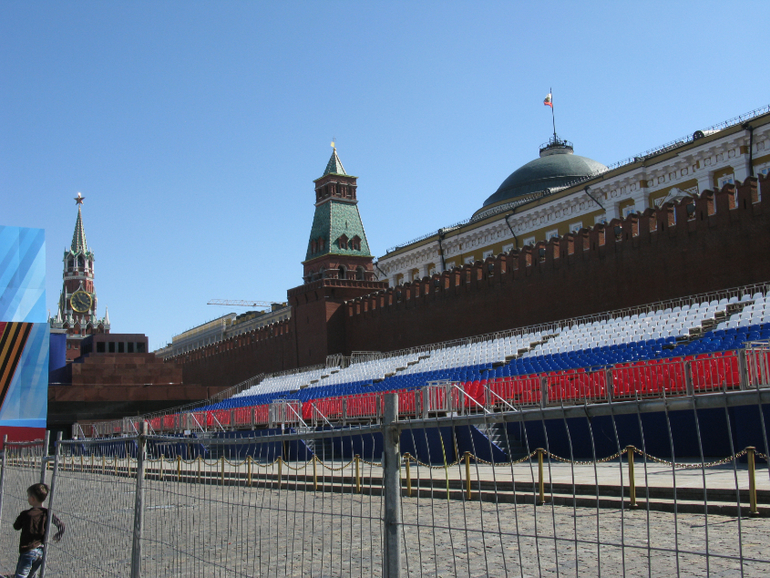 9 мая Красная площадь.