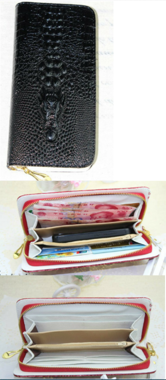 Вместительные кошельки с крокодилом, цена 650 руб! Сразу на ваш адрес! сейчас скидка!