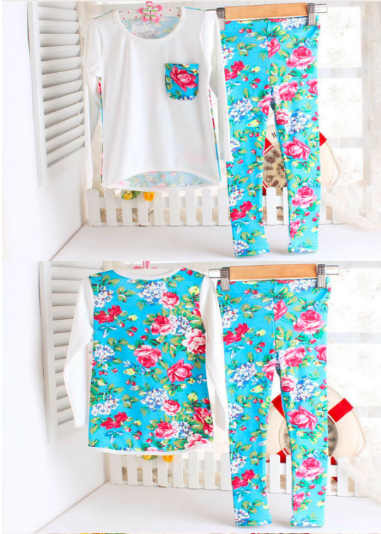 оригинальные комплекты с цветочным принтом, цена 485 руб!