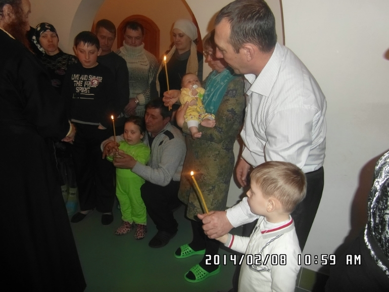 Крестины девченок!