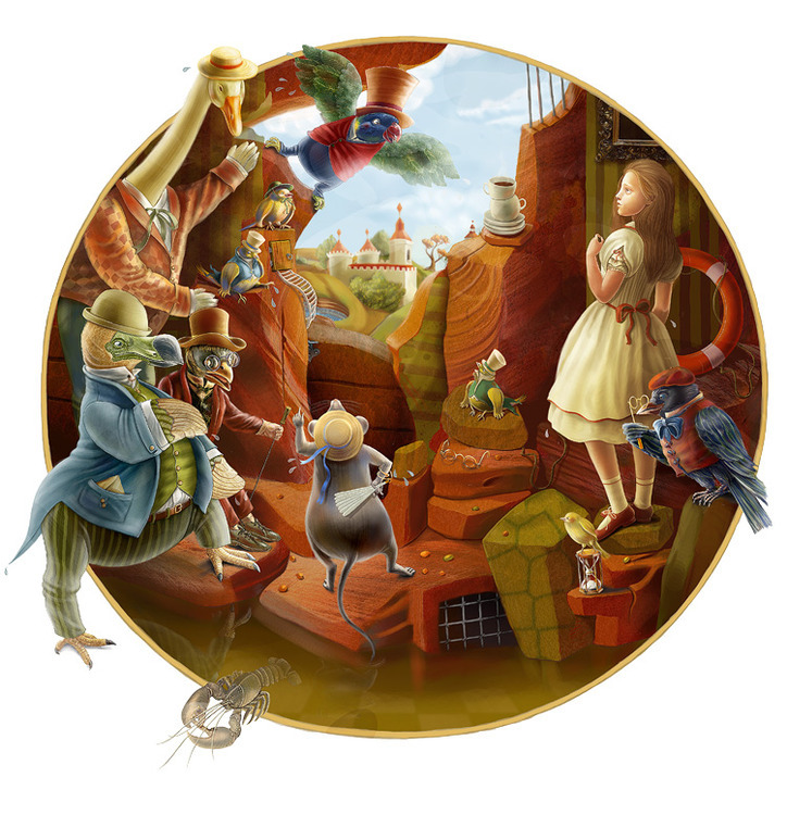 Юлия Валеева «Алиса в стране чудес» от ТриМаг