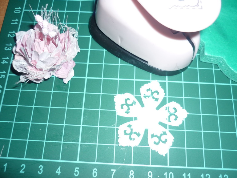 Мастер класс роза в стиле шебби