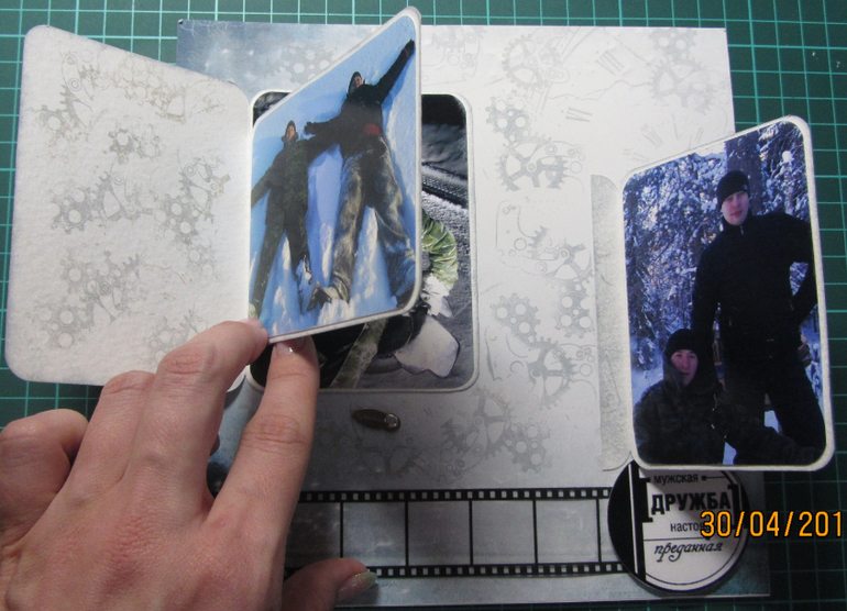 Мой первый опыт в скрапбукинге)