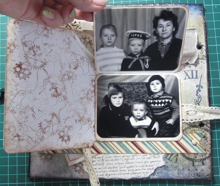 Мой первый опыт в скрапбукинге)