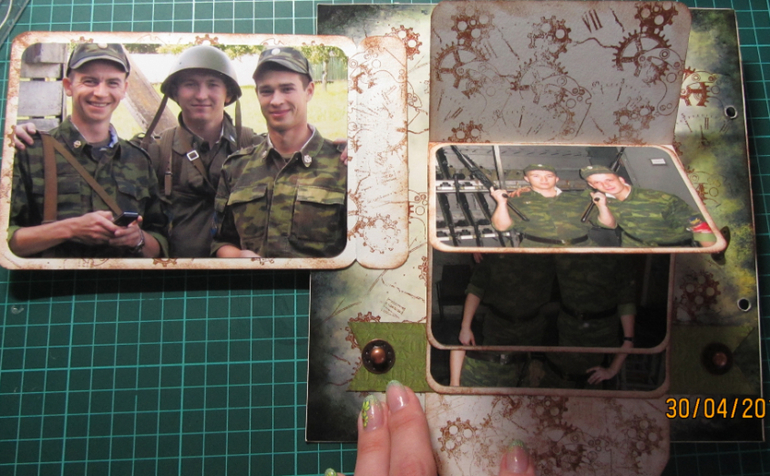 Мой первый опыт в скрапбукинге)