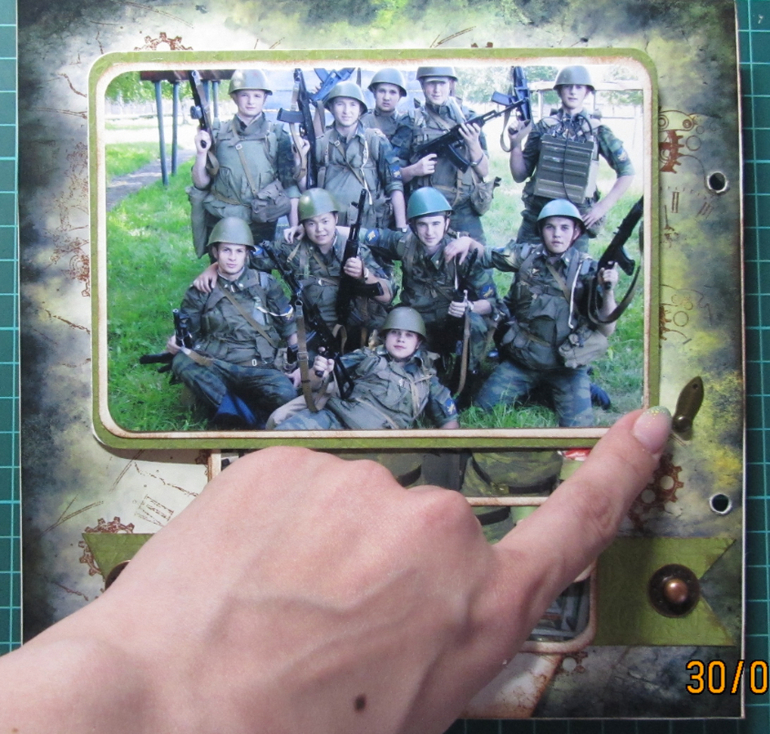 Мой первый опыт в скрапбукинге)