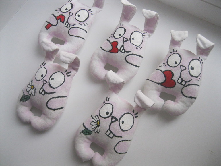 Зайчики и котики ))))