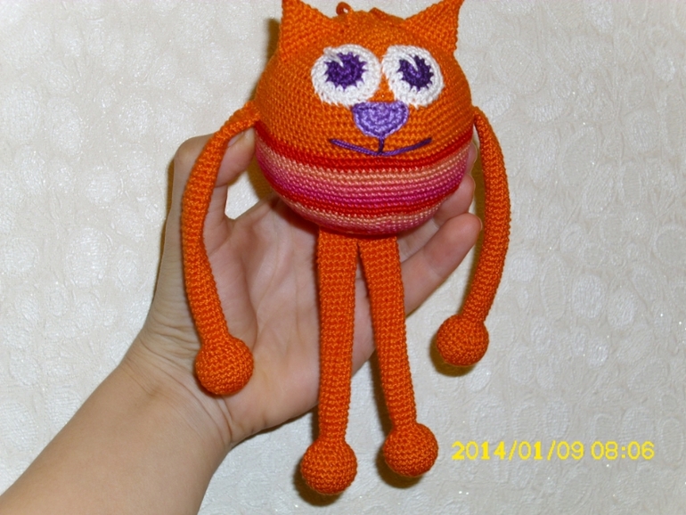 погремушка кот