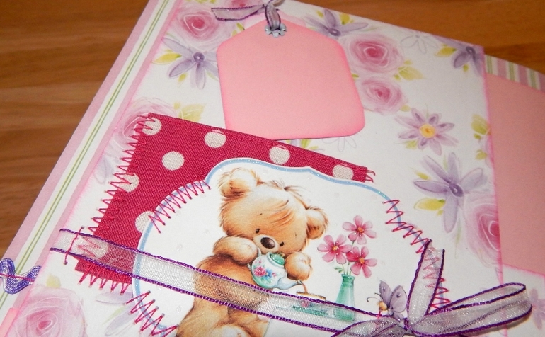 Скрап-альбом "Мой первый год" для маленького мальчика