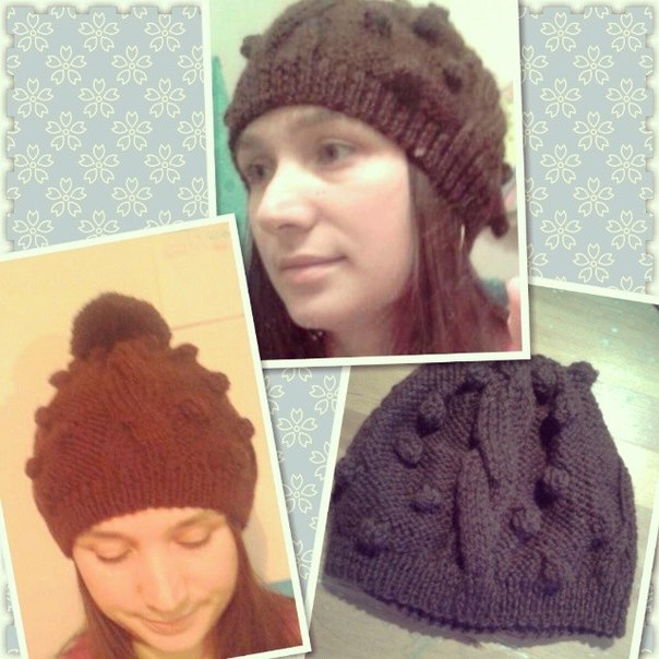 шапочка за вечерок для Даши