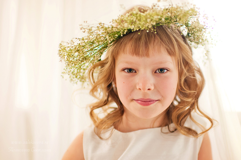 Мама и дочка. Весна