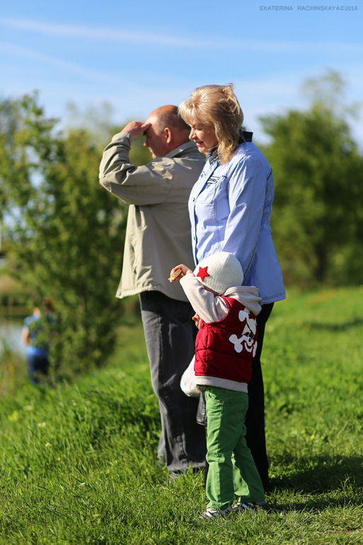 Прогулка с бабушкой и дедушкой