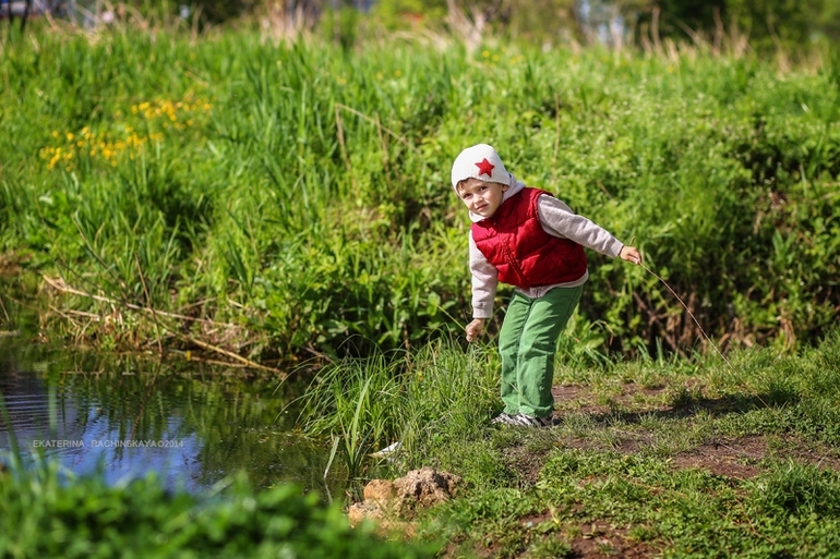 Прогулка с бабушкой и дедушкой
