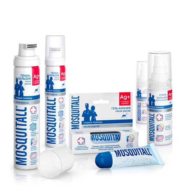 Средство после укусов комаров