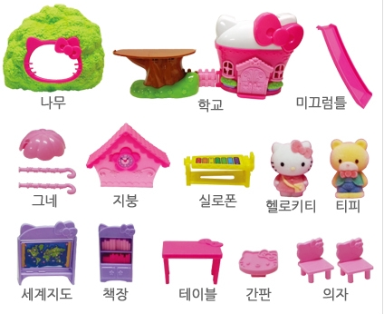 ♥КОРЕЯ♥: ДОМИКИ-НАБОРЫ HELLO KITTY