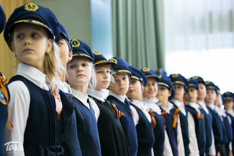 Праздник Победы в школе.