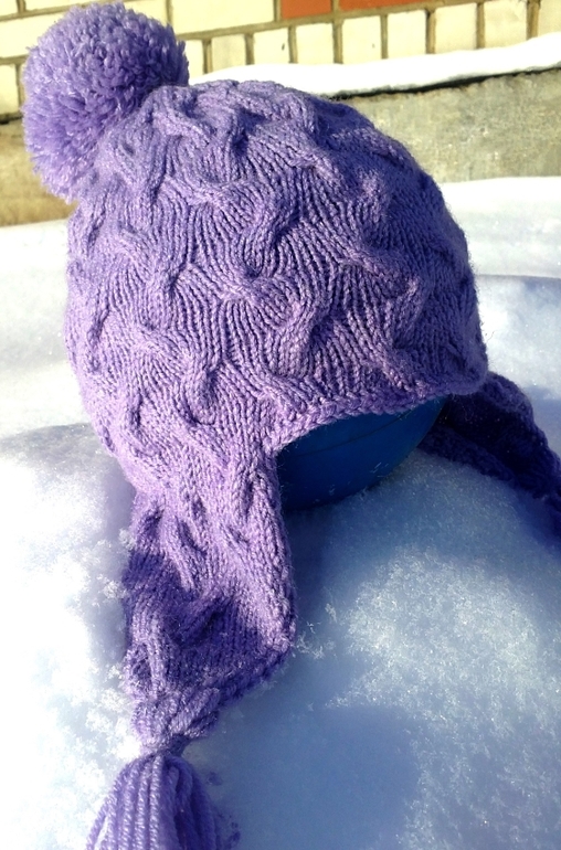 МК шапочка из кос