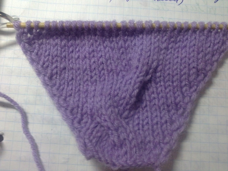 МК шапочка из кос