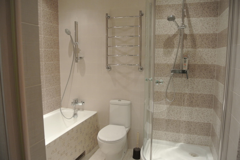 А вот и наша ванная комната