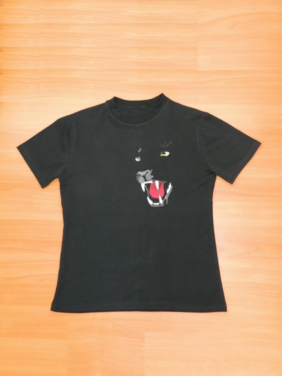 Футболка мужская "Черная пантера"