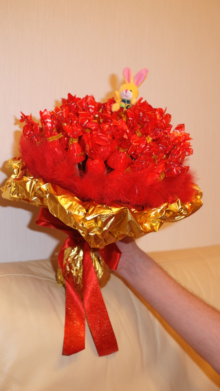 мои букеты-4 года назад