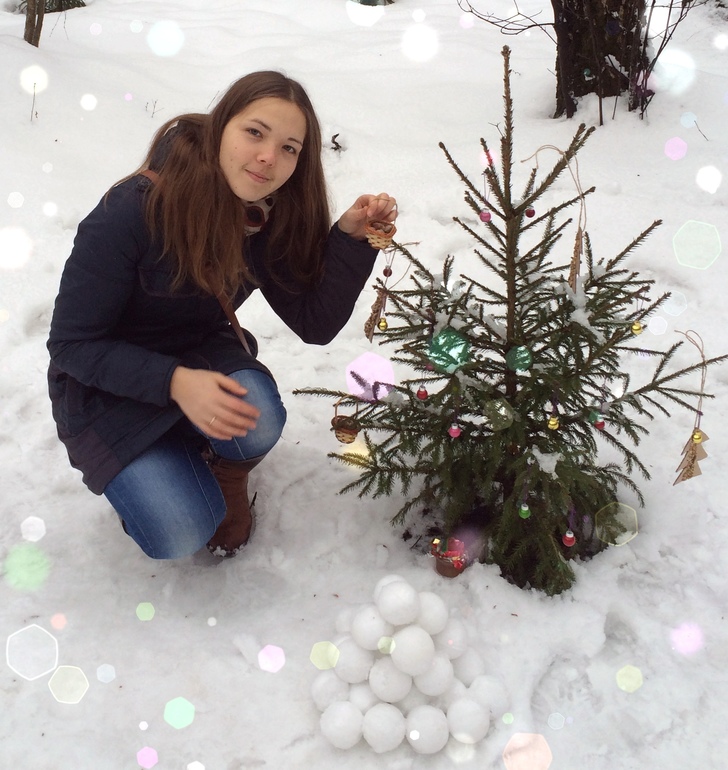 Рождественский пир лесных зверят