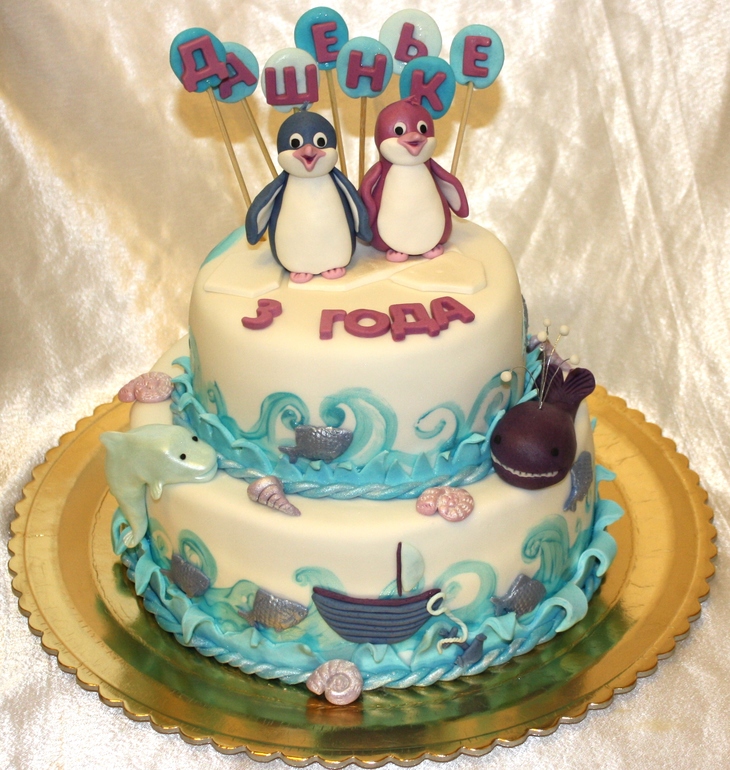 последние детские торты