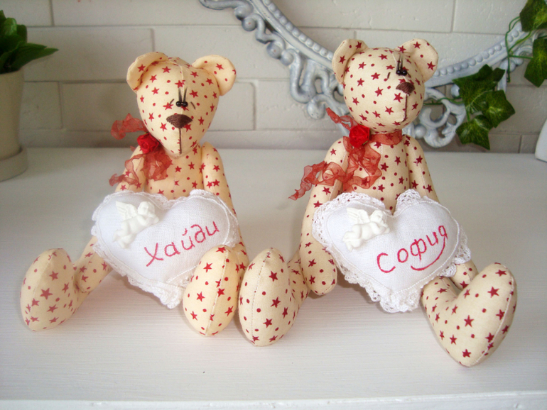 Именные мишутки