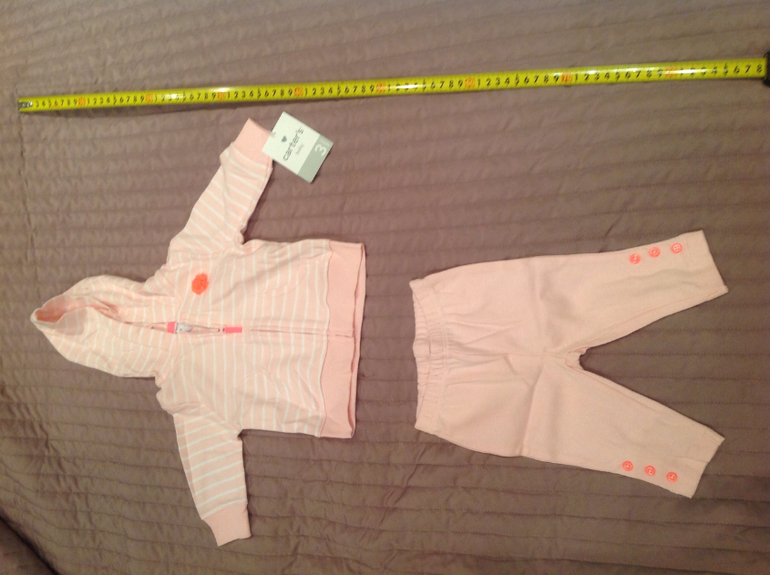 Фото детской одежды на девочку 0-6 мес из США