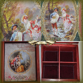 Шкатулочка для украшений "Вечное чувство"