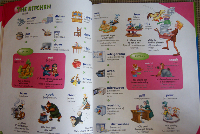 Наш первый английский словарик