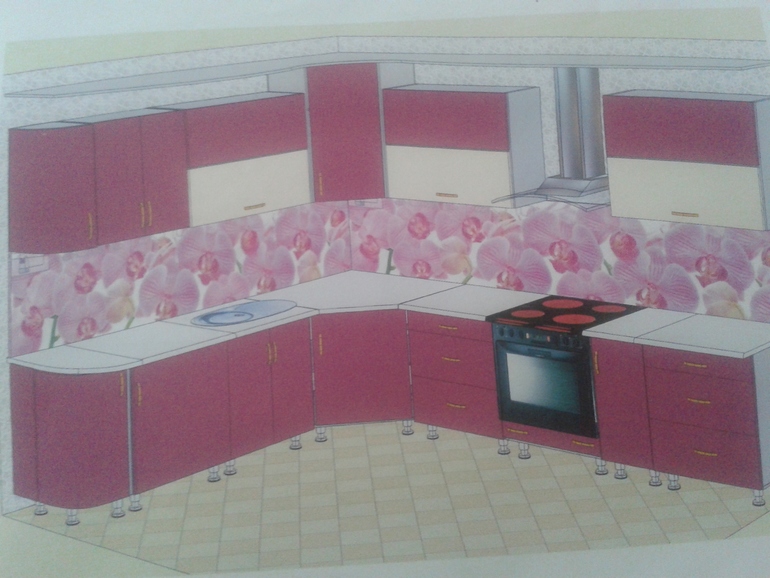 Как вам проект кухни?