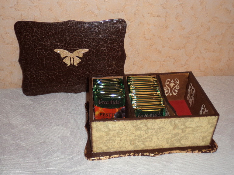 Моя первая шкатулочка