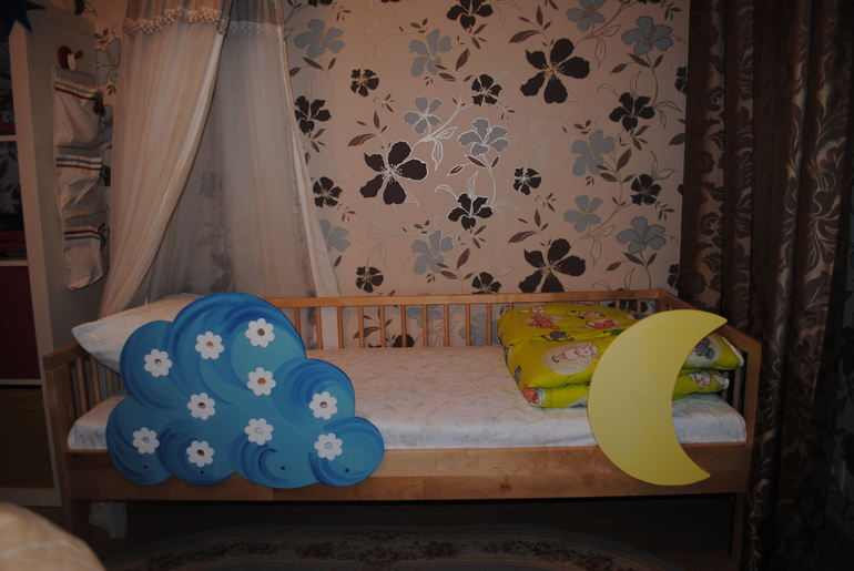 Дочкина кроватка