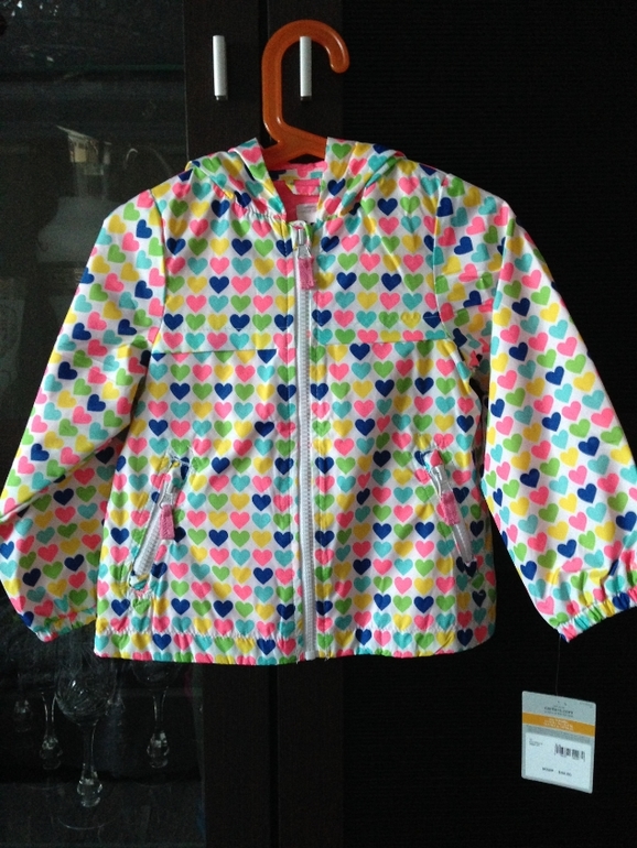 Курточка Carters 3t тонкий флис
