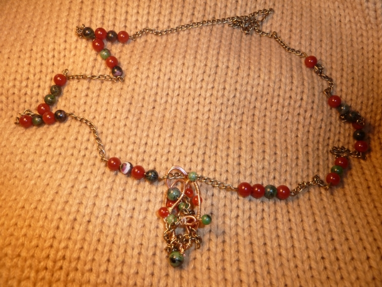 Украшения из натуральных камней ручной работы