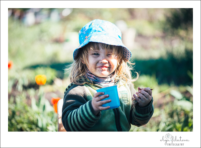 Настя - Том Сойер или хорошо в саду весной ) Часть 2.