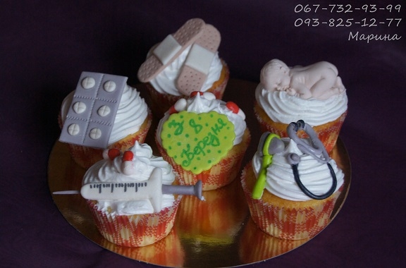 Капкейки, много фоток, прошу под кат)))