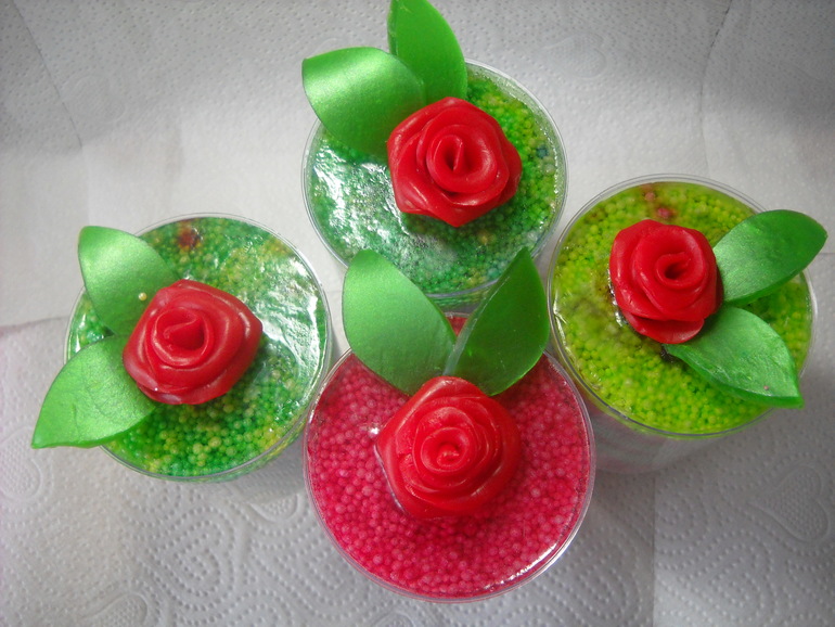 Немного коктейлей из бисера.