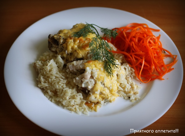 Курица в сметанном соусе