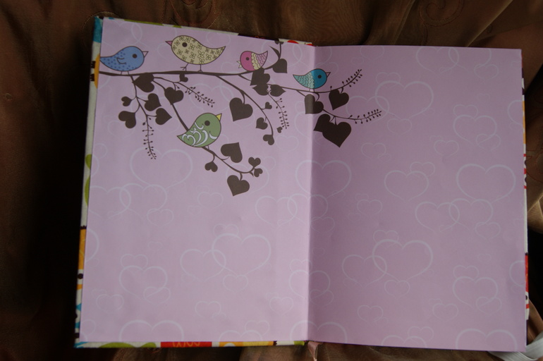 Блокнот с совами.